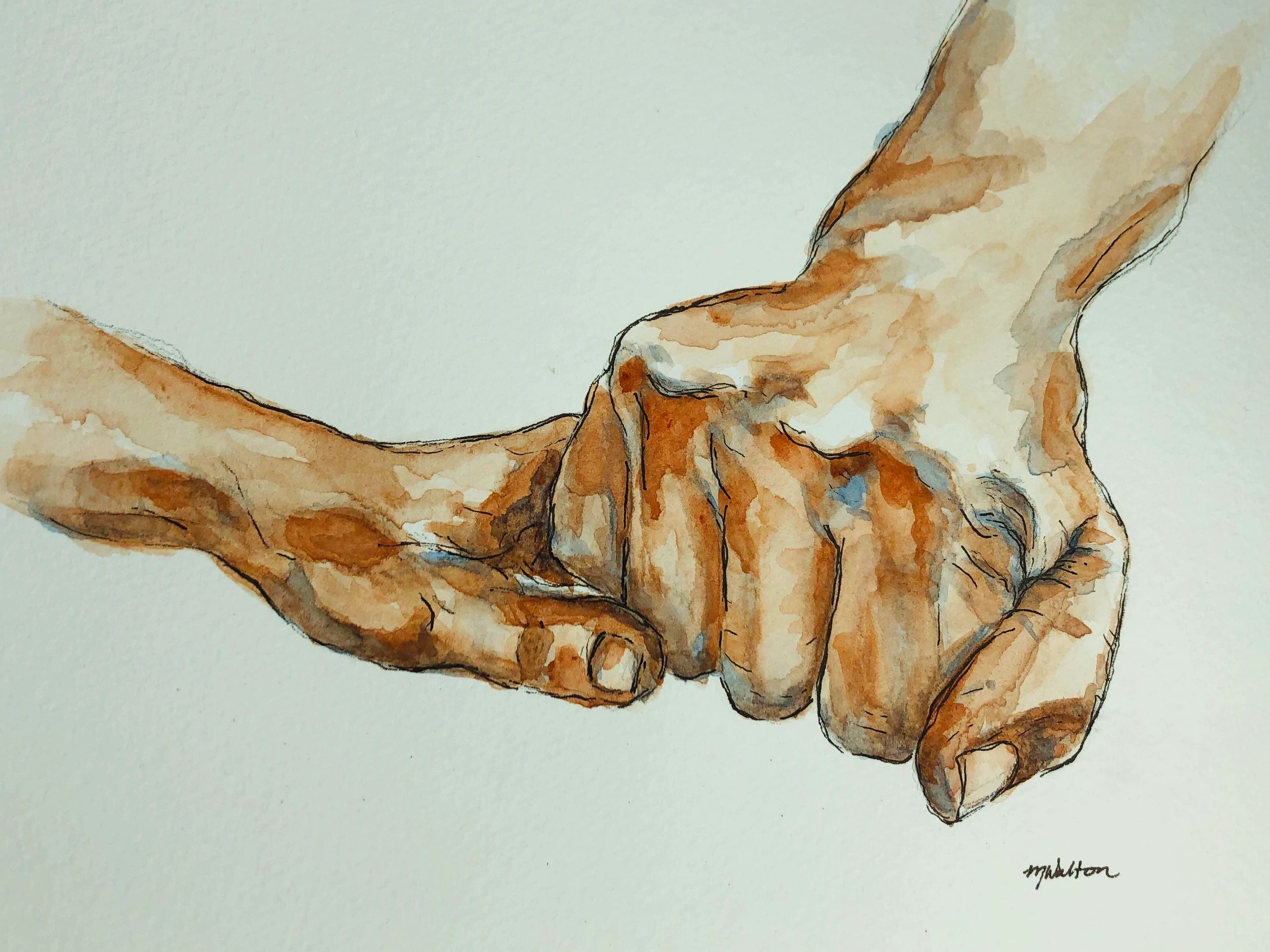 the tension between us